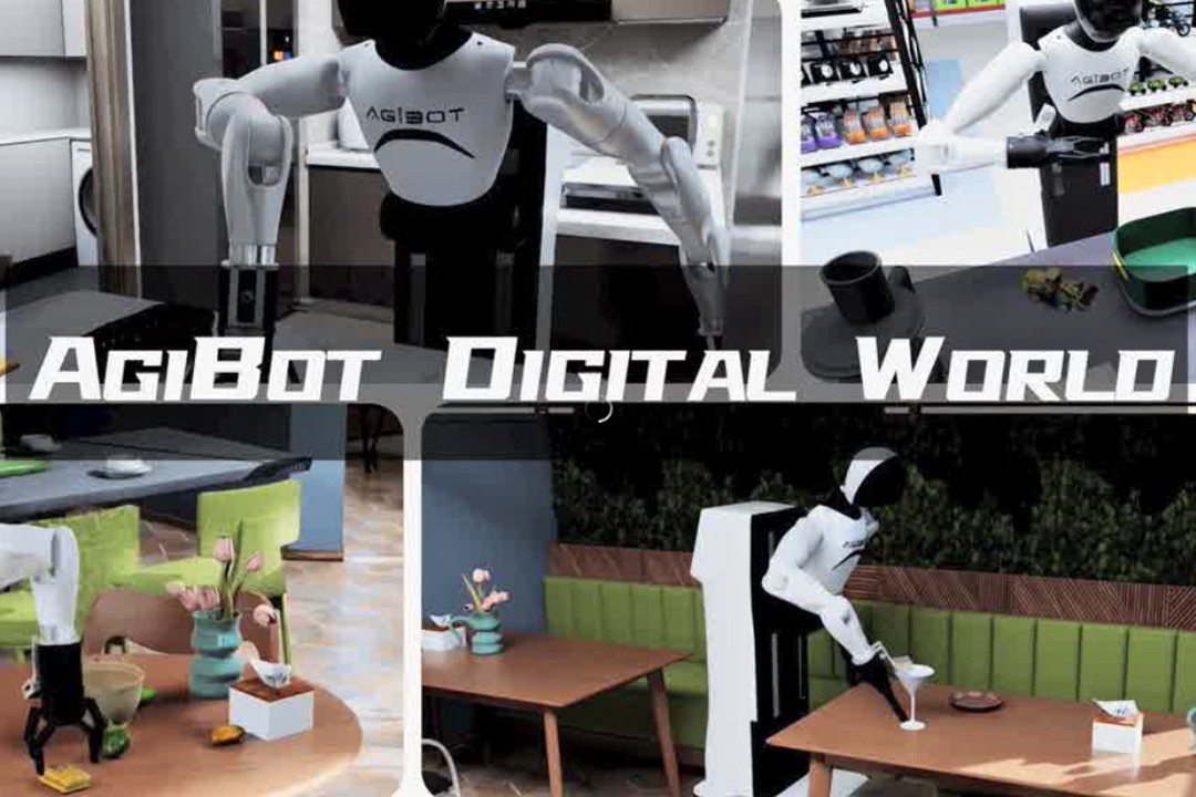 高保真模拟+全自动生成+海量数据开源！4688美高梅推出AgiBot Digital Wo...